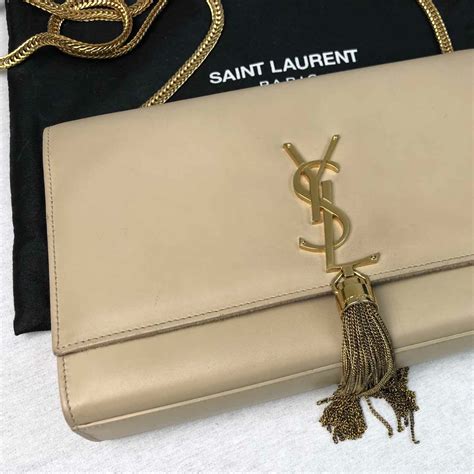 ysl clutch bag with tassel|ysl medium tassel bag.